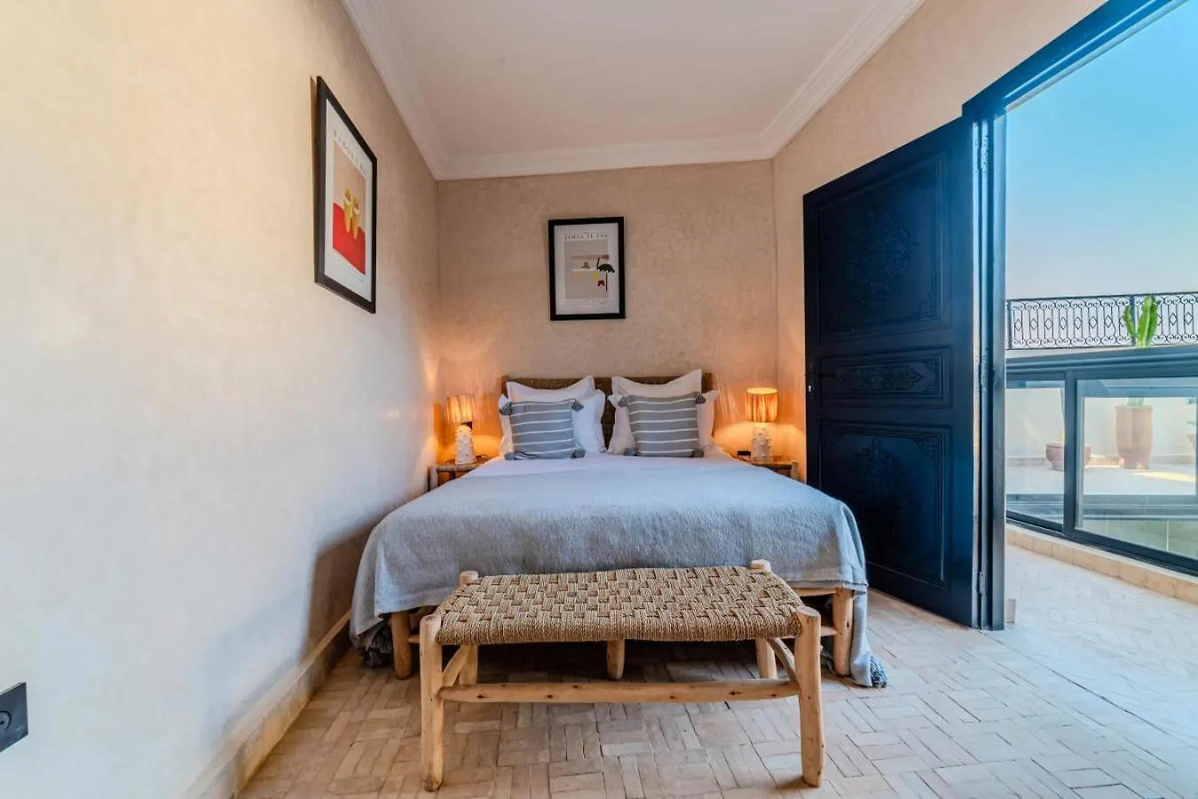 Riad Dar Davia - Jacuzzi Rooftop - Breakfast Marakeş Fas